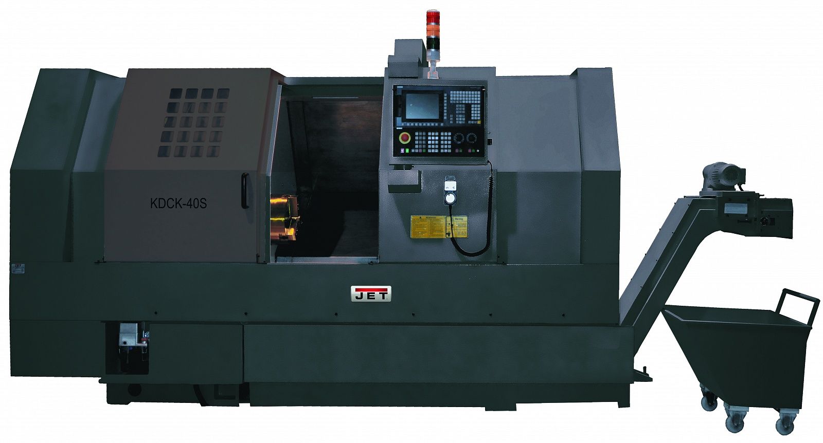 Фото JET KDCK-40 CNC токарный станок с ЧПУ Siemens 828D (Fanuc 0i) в интернет-магазине ToolHaus.ru